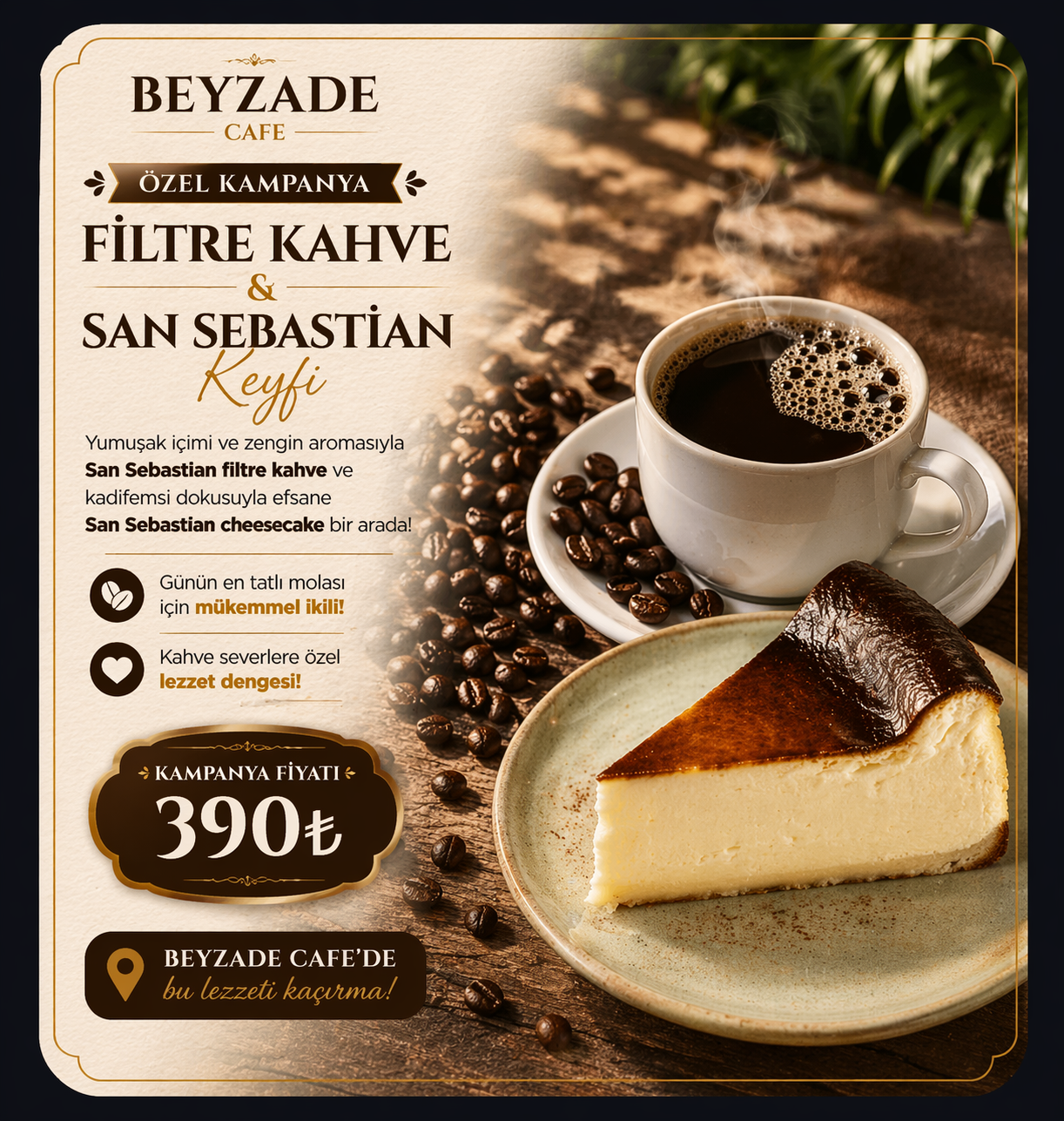 San Sebastian Filtre Kahve