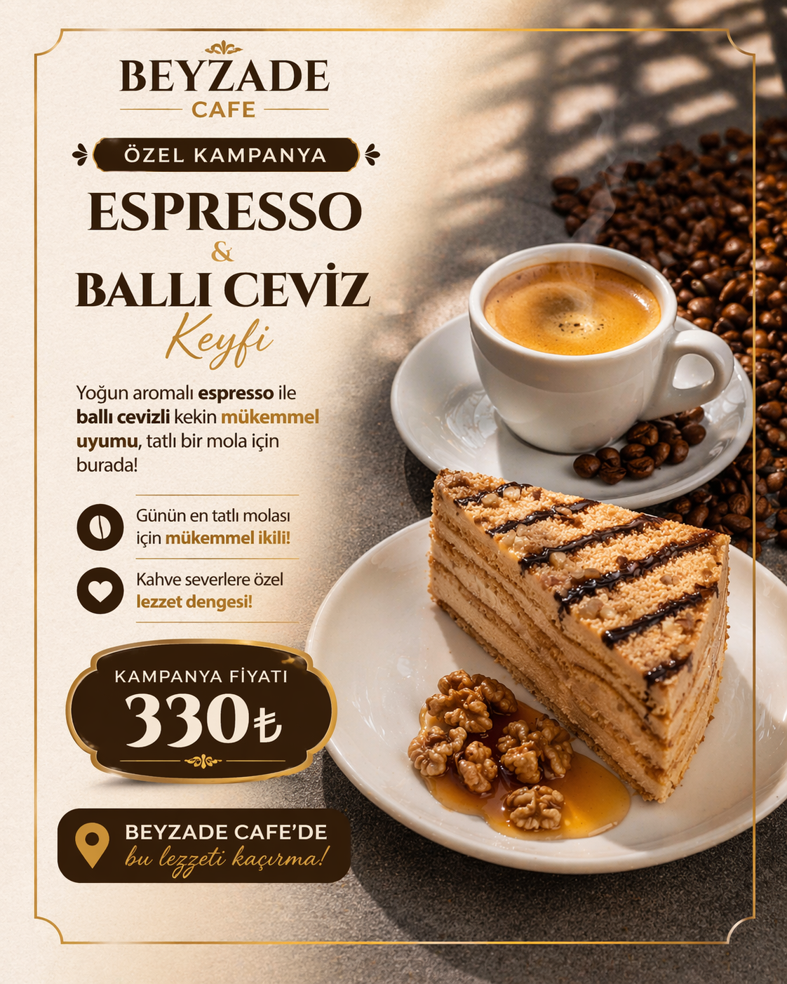 Ballı Ceviz & Espresso