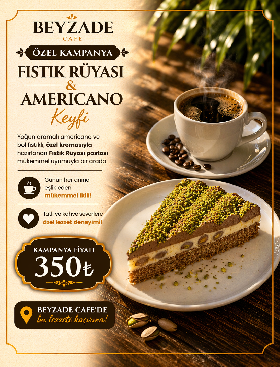 Fıstık Rüyası & Americano